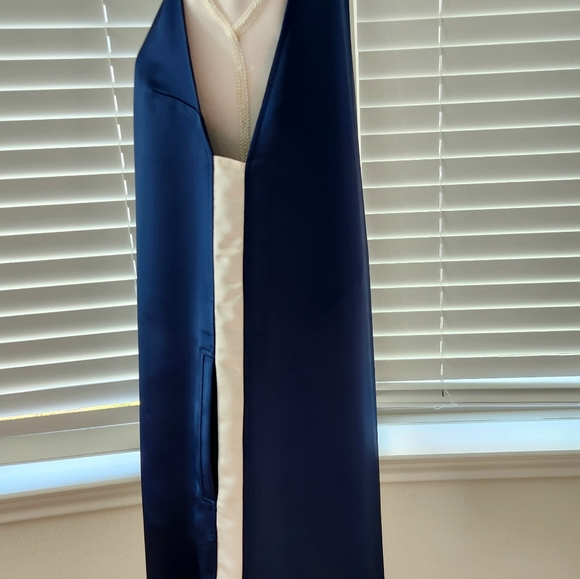 T Alexander Wang Mini Tank Dress With Pockets Blue and White size 6 - Picture 2 of 6